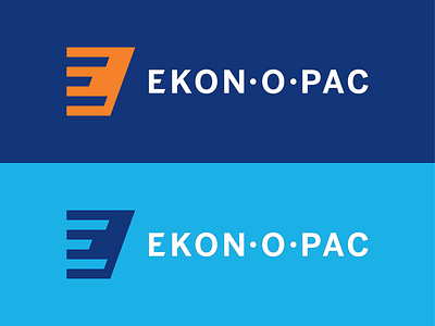 Ekon-O-Pac Logo branding logo logo design