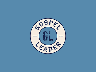 Gospel Leader Logo adobe illustrator branding christian christian logo cross design gospel icon icon design illustration illustrator logo logo design monogram negative space vector