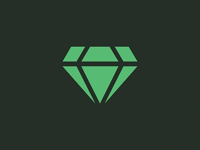 Emerald Icon emerald emerald city icon logo design seattle