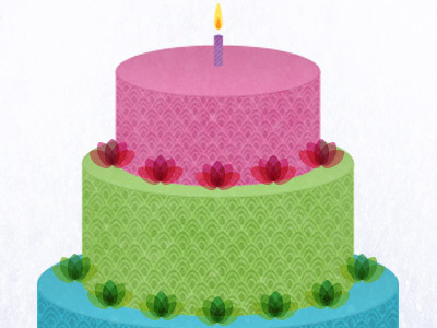Birfday birthday birthday cake cake candle illustration patterns