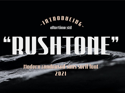 Rushtone Font