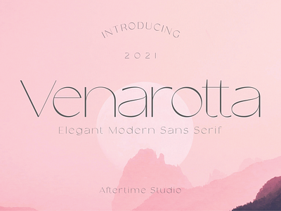 Venarotta - Elegant Sans Serif beauty elegant luxury modern sans serif