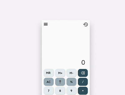 Designing a calculator app design dailyui design figma ui