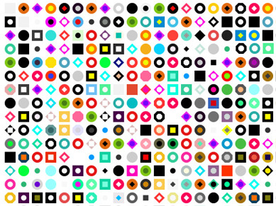 52 Wallpaper 52 network avatars chris mizen colourful geometric shapes pattern