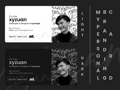 My Personal Branding Card about aboutme branding card idcard me profile