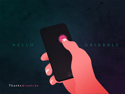 Hello dribbble! :D design illustration ui ux web