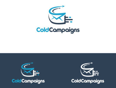 logo ColdCampaigns branding design illustration logo logo template vector