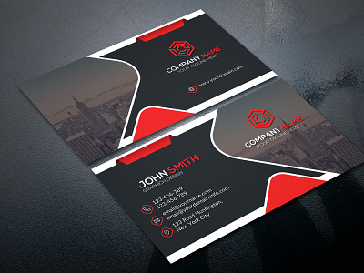 Business Card Template -2020 branding business card business card design design illustration vector