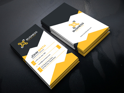 Business Card Template 2020 branding business card business card design design illustration