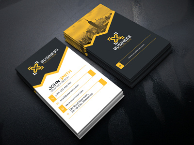 Business Card Template 2020 branding business card business card design design illustration