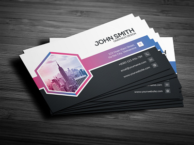 Business Card Template 2020