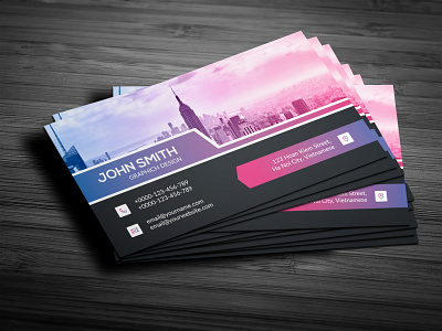 Business Card Template 2020