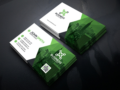 Business Card Template branding business card business card design design illustration
