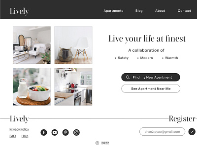 Apartment Hiring Website