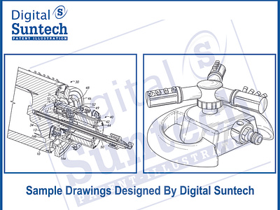 Mechanical Drawing | Patent Illustration | Digital Sutnech