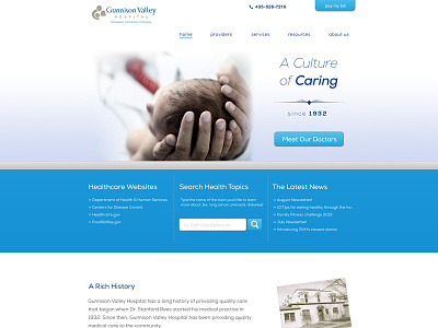 Hospital Website health care hospital website