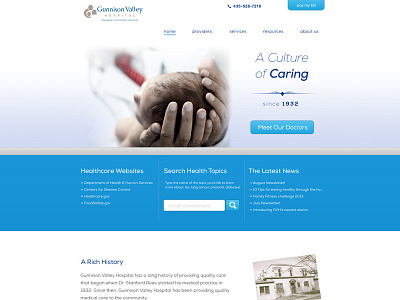 Hospital Website