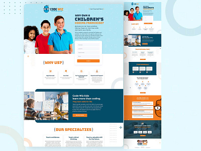Kids Education Website.
