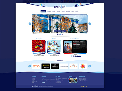 Uniport AVM - Ordu company design photoshop theme ux wordpress