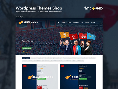 Wordpress Theme Shop Website