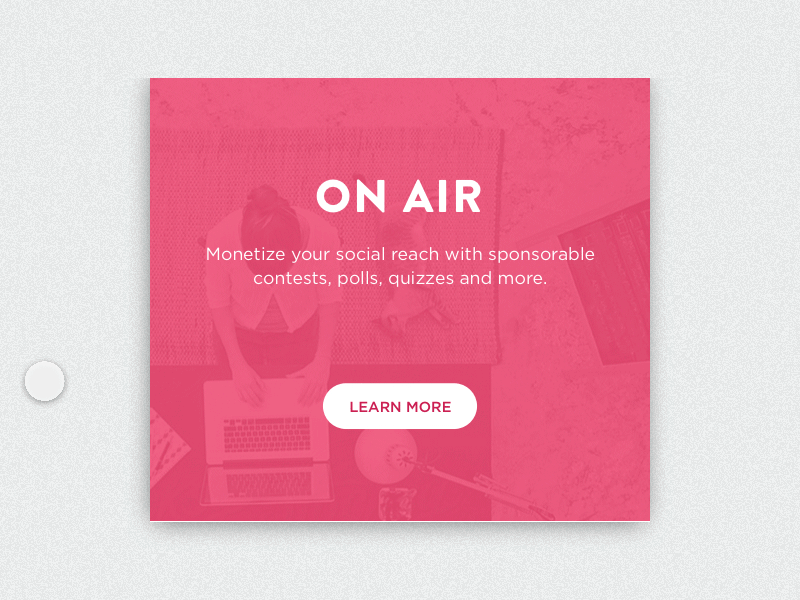 Tile Hover Effect animation cursor gif hover interaction news red snd tile tiles ui ux