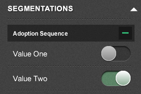 Touch-screen filtering filter ipad ui