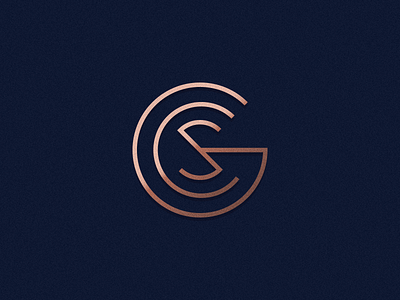 Daily logo. GCS monogram.