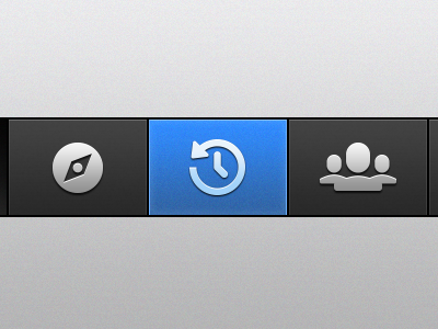 Tab Bar app geomicon icon iphone navigation tab bar