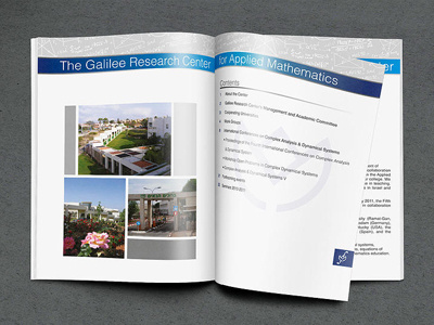 Booklet design for Ort Braude College