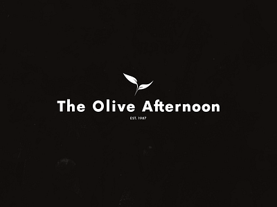 The Olive Afternoon art cool design graphicdesign graphics logo logodesign markart nice style text theoliveafternoon