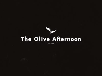 The Olive Afternoon art cool design graphicdesign graphics logo logodesign markart nice style text theoliveafternoon