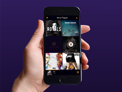 Play On App Design app application behance bymarkart design freebie graphicdesign interface music photoshop ui ux