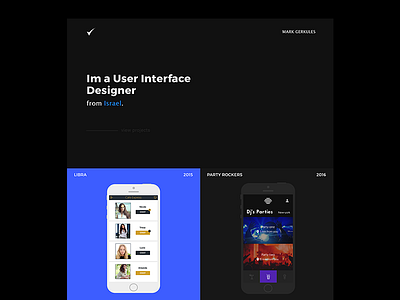 My New Website - Live! app design graphicdesign graphics markart mobile ui ux web