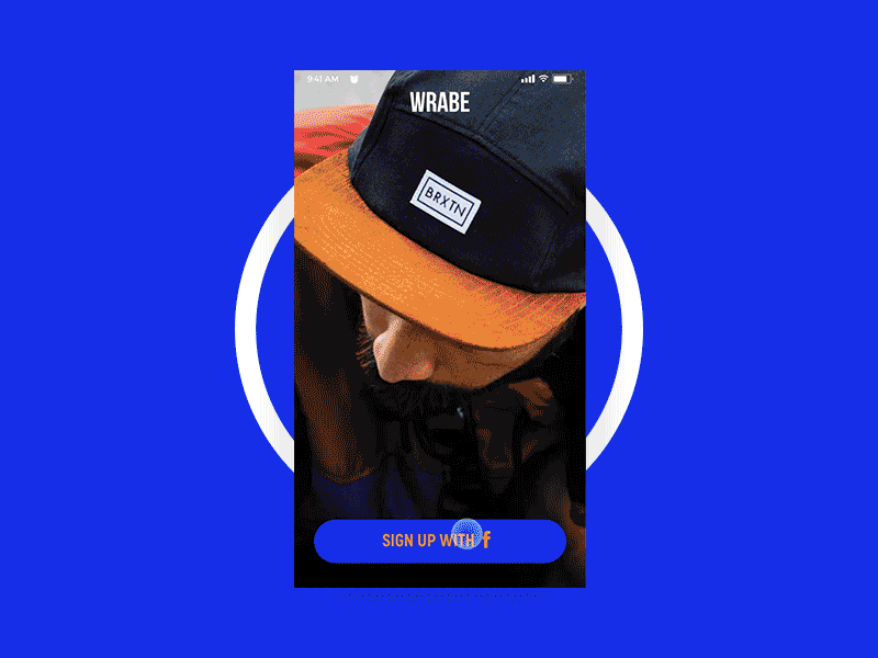 Wrabe App Flow appdesign app graphicdesign design mockup iphone mobile userexperiance prototype userinterface ux ui