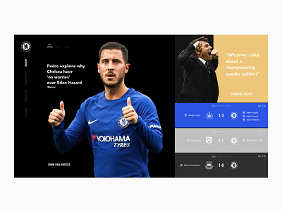 Chelsea Web Concept Design