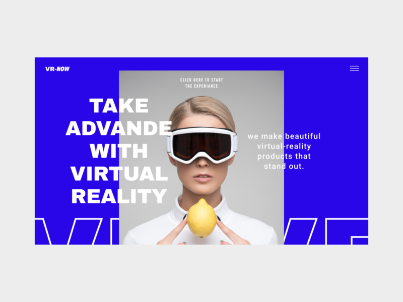 Virtual Reality Store Website Concept design graphicdesign graphics typography ui userexperiance userinterface ux web webdesign website websitedesign