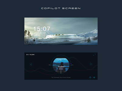 Copilot screen hmi ui ux