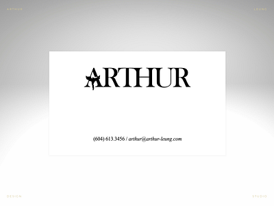 Arthur Leung Business Card