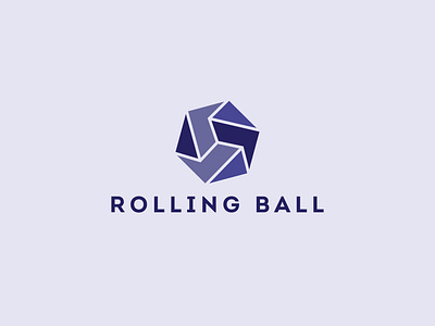 Rolling Ball Abstract Logo Design abstract logo branding creative logo graphic design icon icon design logo logo design minimalist logo modern typography