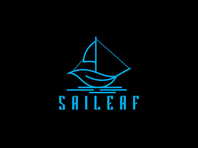 Boat logo ( Boat and Leaf)