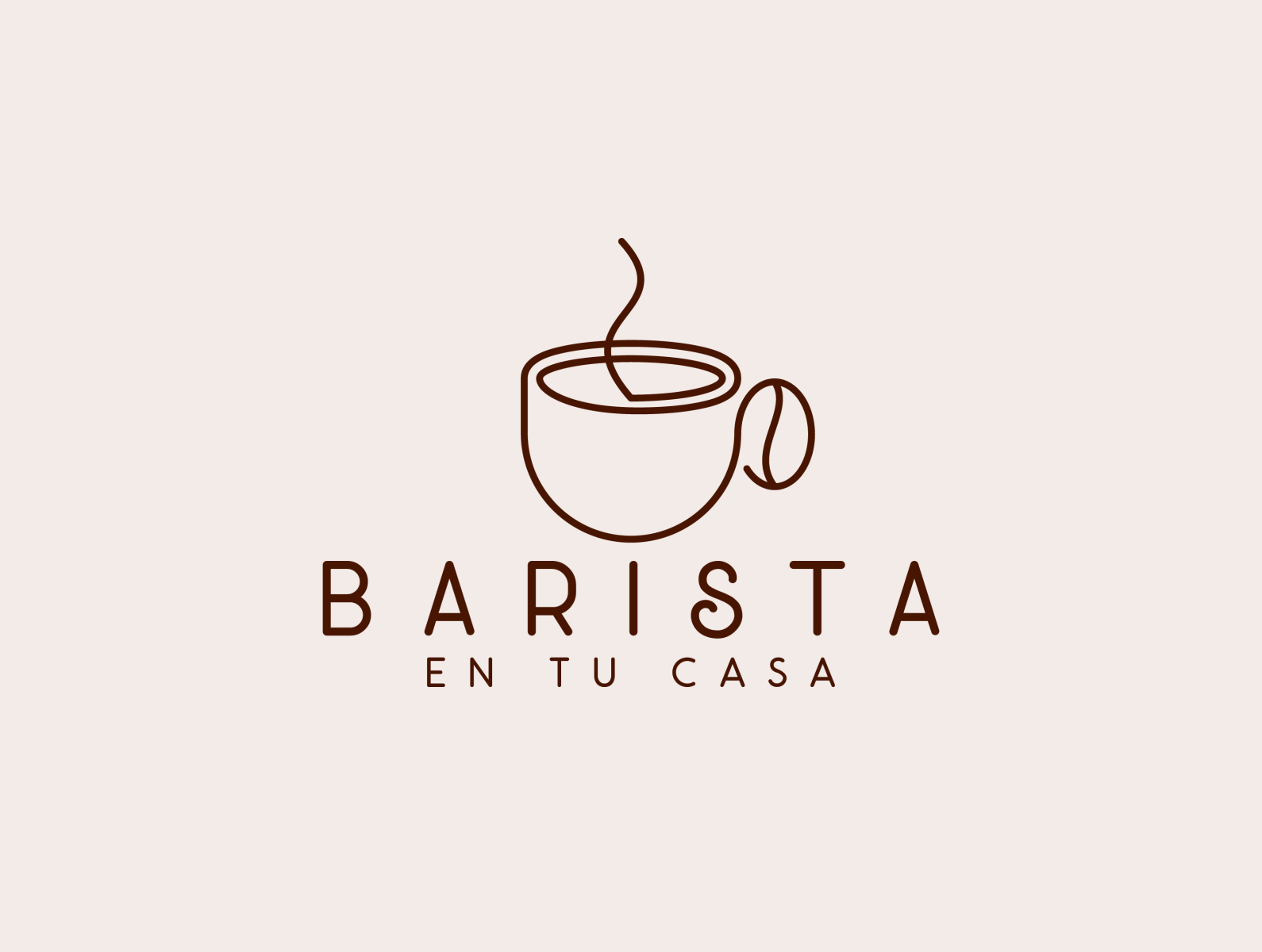 Premium Vector | Coffeshop logo with barista illustration vector