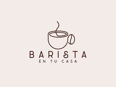 BARISTA LOGO (Coffee Bean and Cup Logo)