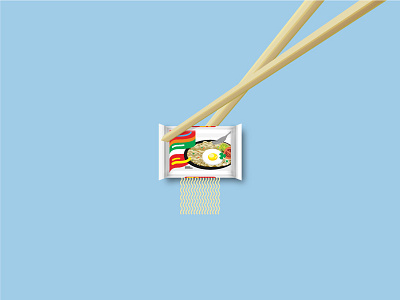 Instant Noodle flaticon food icon iconographer illustration noodle