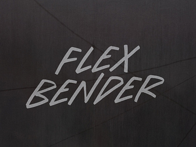 Flex Bender Font display font font handlettering handwriting lettering script script font typeface typeface design typography