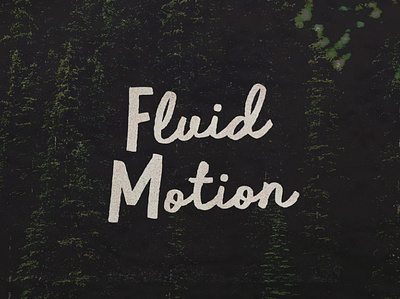 Fluid Motion Font cursive display font font handlettering handwriting lettering logo printing script