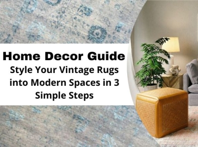 Home Decor Guide: Style Your Rugs into Modern Spaces in 3 Steps by The Rugs Cafe on Dribbble