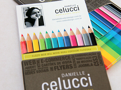 CV as a colour pencils box #1