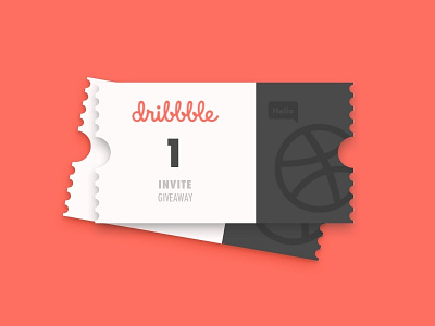 Dribbble Invite dribbble giveaway invite