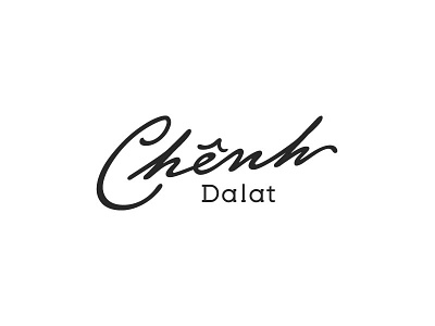 Chenh Logotype dalat logo logotype logotype design type typogaphy