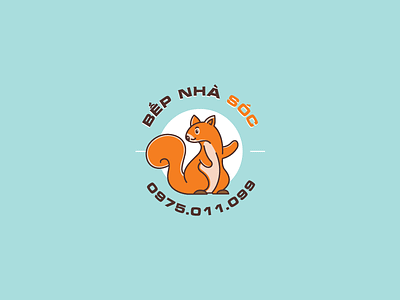 Bep Nha Soc cartoon cute design kitchen logo